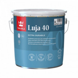 Tikkurila Luja 40 фарба для вологих приміщень 9л