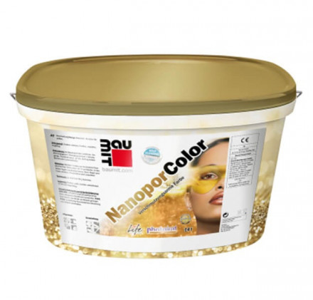 Baumit NanoporColor фасадна нанофарба 21кг