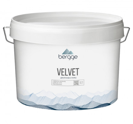 Bergge Velvet декоративна штукатурка мокрий шовк