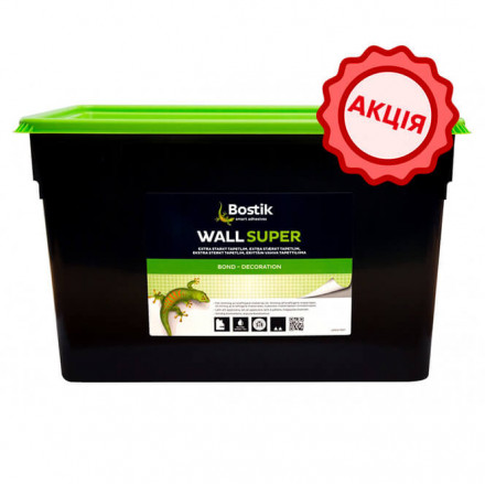 Bostik Wall Super універсальний клей для шпалер 15кг