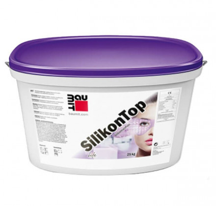 Baumit SilikonTop силіконова штукатурка 25кг