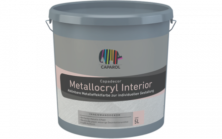 CAPAROL Capadecor Metallocryl Interior блискуча фарба дисперсійна 2.5 л