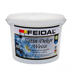Feidal Satin Dekor Weiss декоративна фарба з ефектом сатину 5кг