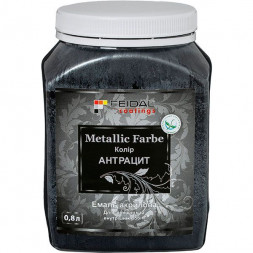 Feidal Metallic Farbe декоративная акриловая краска антрацит 0,8л  