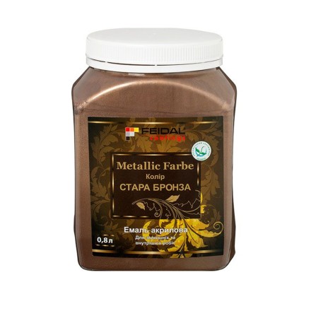 Feidal Metallic Farbe декоративная акриловая краска бронза 0,8л  