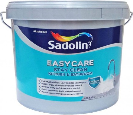 Sadolin EasyCare Kitchen&amp;Bathroom фарба для вологих приміщень