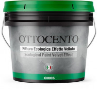 Oikos Ottocento декоративная краска эффект бархата