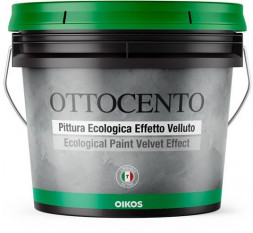 Oikos Ottocento декоративна фарба ефект оксамиту