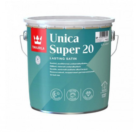 TIKKURILA Unica Super 20 лак для лодок 2.7л