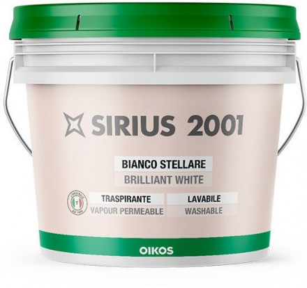 Oikos Sirius 2001 акрилова фарба для інтер'єрів 14л