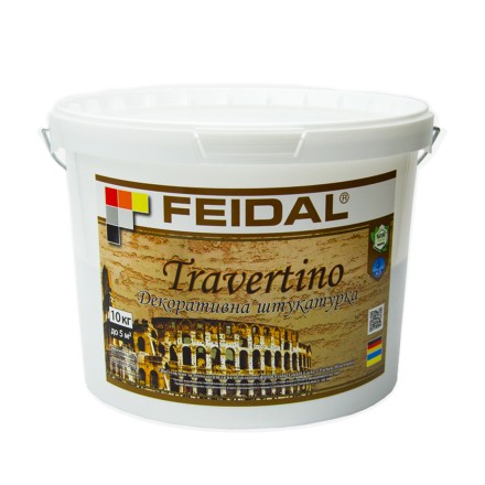 Feidal Travertino декоративна акрилова штукатурка 20кг