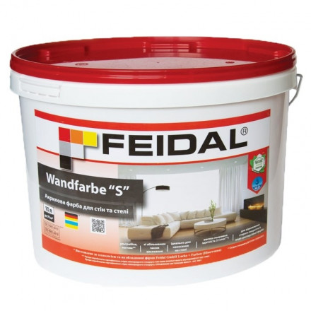 Feidal Wandfarbe S акрилова матова фарба 10л