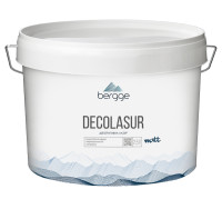 Bergge Decolasur лазурь для декоративной штукатурки