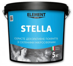 Element Decor Stella декоративна фарба з бісером 5кг